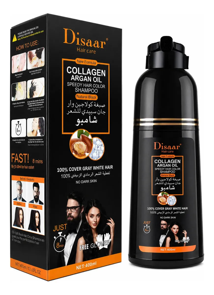 Shampoo Tinturador Cubre Canas