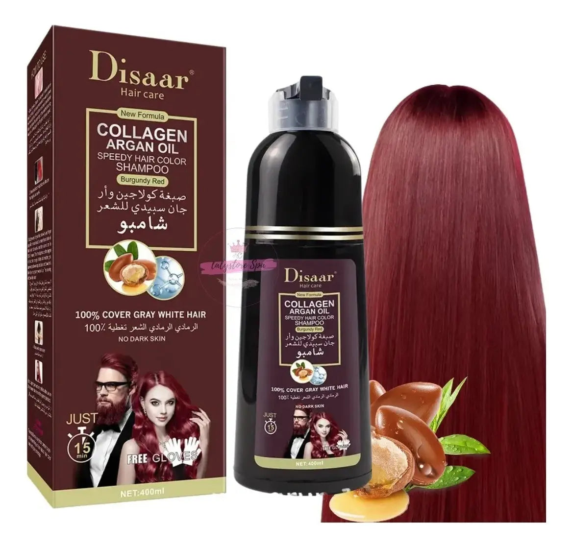 Shampoo Tinturador Cubre Canas