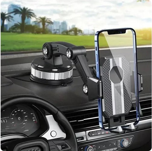 SpinMount: Soporte Celular 360° para Auto