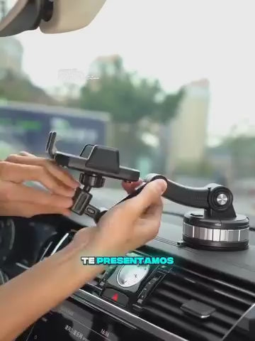 SpinMount: Soporte Celular 360° para Auto
